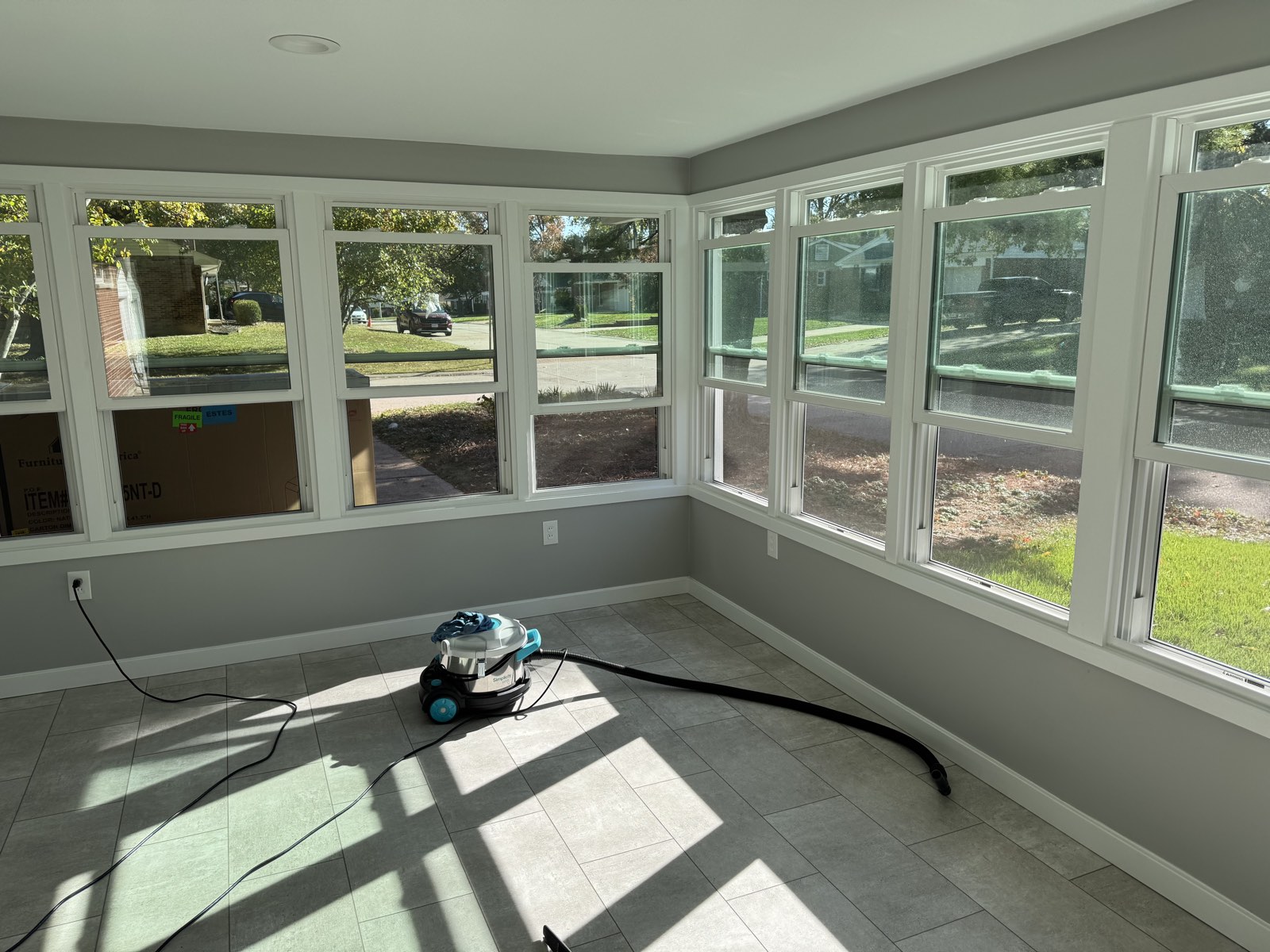 Property mid-cleanout in National