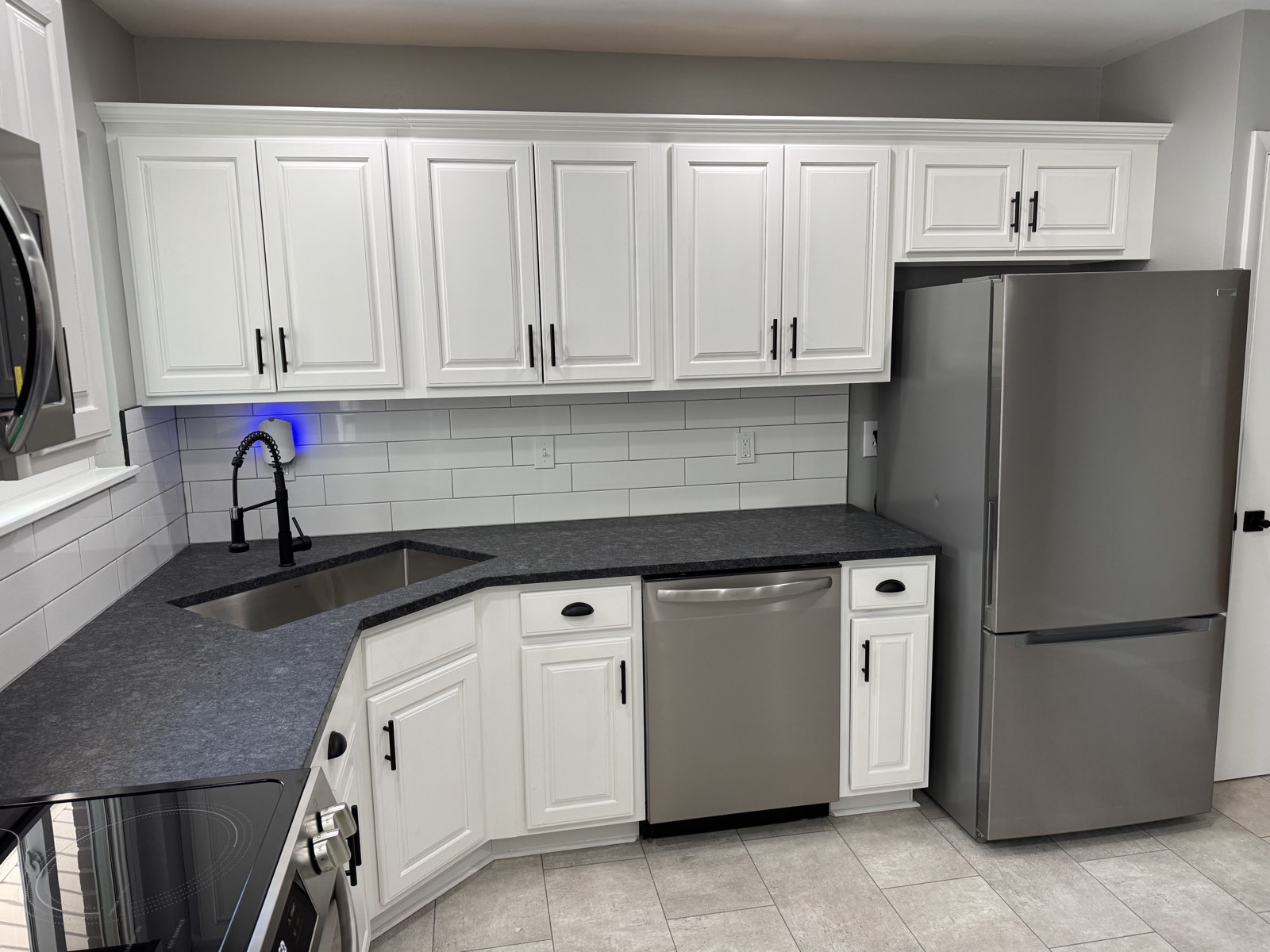 Mid-job at a property in National